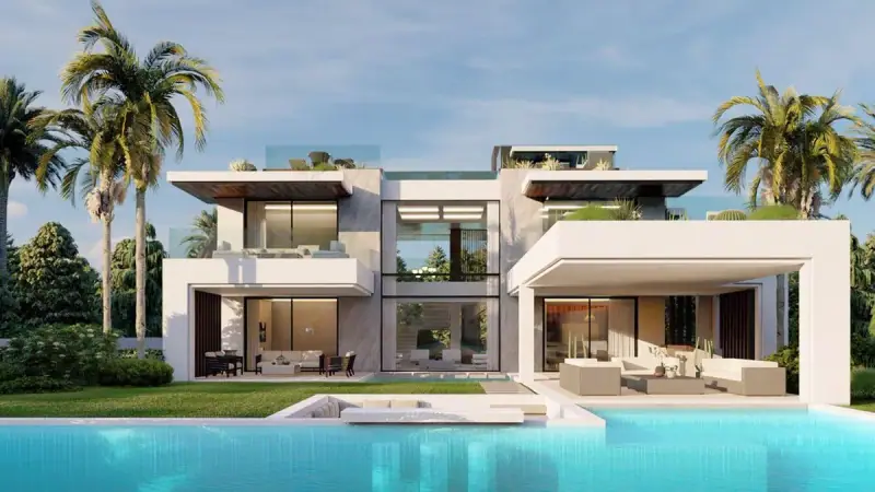 Villa Ernira, Villas del Marqués, Altos de Puente Romano, Golden Mile, Marbella